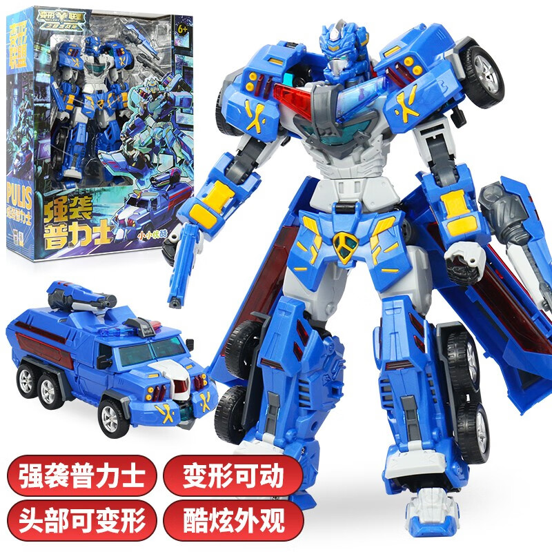 超變合體，再掀狂潮 《變形金剛變形聯盟2》汽車人合體機器人機甲超變戰神套裝全解析